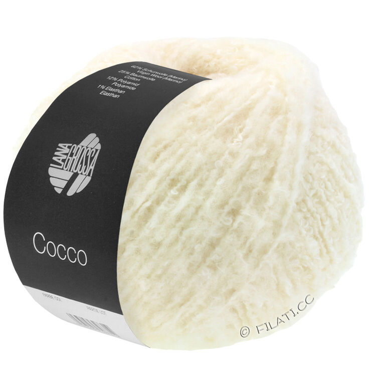 Lana Grossa COCCO | 01-Rohweiß