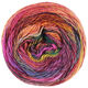 Lana Grossa COLORISSIMO 2 | 218-Pink/Fuchsia/Dottergelb/Graugelb/Orange/Rotbraun/Graugrün/Schwarzrot