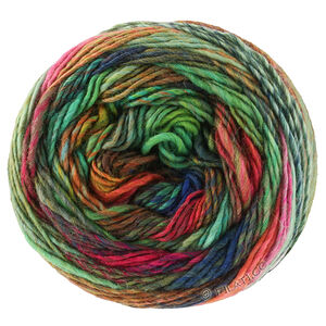 COLORISSIMO 2 - von Lana Grossa | 221-Jade/Oliv/Weinrot/Rost/Rot/Nachtblau/Dunkelblau/Gelbgrün
