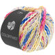 Lana Grossa COLORTWIST | 03-Weiß/Pink/Gelb/Graulila/Blau