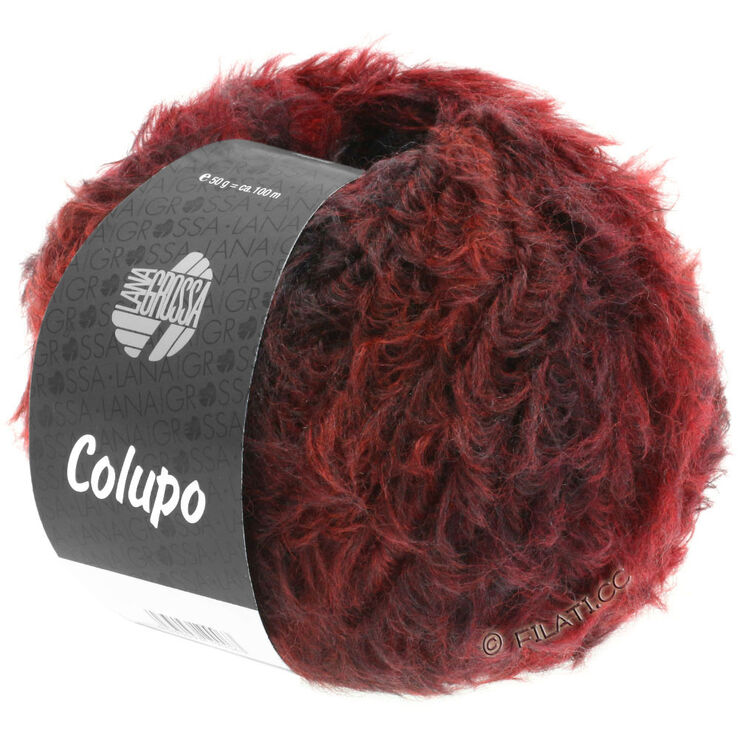 Lana Grossa COLUPO | 01-Rotbraun/Weinrot