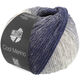 Lana Grossa COOL MERINO Dégradé | 303-Dunkelblau/Graublau/Hellgrau