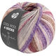 Lana Grossa COOL WOOL 4 SOCKS PRINT | 7764-Mint/Pastellrosa/Beere/Blaulila/Zartbeige/Graubraun/Tonrot/Brombeer/Hellgrau