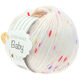 Lana Grossa COOL WOOL Baby 25g | 352-Weiß/Himbeer/Lila/Violett