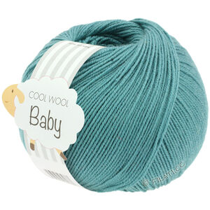 COOL WOOL Baby Uni/Print 50g - von Lana Grossa | 284-Minttürkis