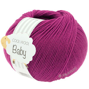 COOL WOOL Baby Uni/Print 50g - von Lana Grossa | 340-Fuchsia