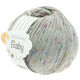 Lana Grossa COOL WOOL Baby Uni/Print 50g | 358-Hellgrau/Orange/Grün/Zyklam