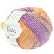 Lana Grossa COOL WOOL Baby Dégradé | 514-Orange/Lachs/Hellgelb/Flieder/Violett