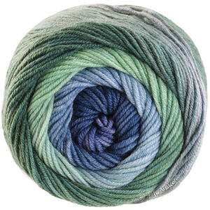 COOL WOOL Big Color - von Lana Grossa | 4038-Stahlblau/Graublau/Hellblau/Lindgrün/Graugrün/Resedagrün/Grau/Lila