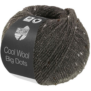COOL WOOL Big Dots - von Lana Grossa | 110-Dunkelgrau