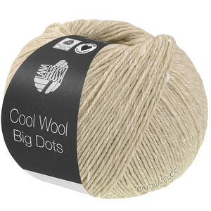 COOL WOOL Big Dots - von Lana Grossa | 112-Natur