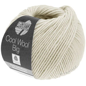 COOL WOOL Big  Uni/Melange - von Lana Grossa | 1010-Grège