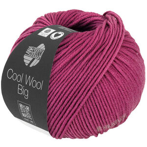 COOL WOOL Big  Uni/Melange - von Lana Grossa | 1027-Indischrot
