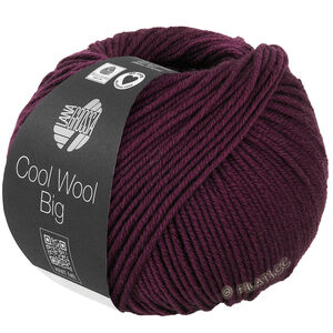 COOL WOOL Big  Uni/Melange - von Lana Grossa | 1035-Dunkles Burgund