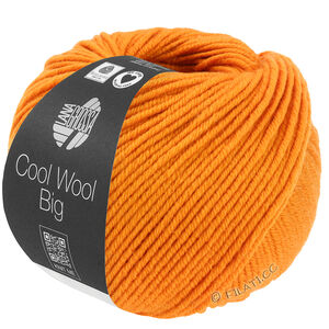 COOL WOOL Big  Uni/Melange - von Lana Grossa | 1041-Orange