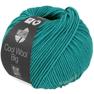 COOL WOOL Big  Uni/Melange - von Lana Grossa | 1043-Türkisgrün