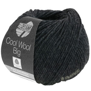 COOL WOOL Big  Uni/Melange - von Lana Grossa | 0618-Anthrazit