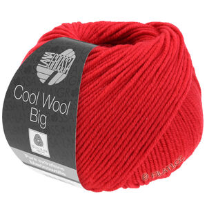 COOL WOOL Big  Uni/Melange - von Lana Grossa | 0648-Karminrot