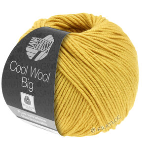 COOL WOOL Big  Uni/Melange - von Lana Grossa | 0986-Safrangelb
