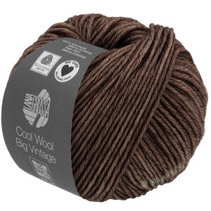 COOL WOOL Big Vintage - von Lana Grossa | 7184-Dunkelbraun