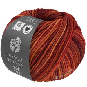 COOL WOOL Big Vintage - von Lana Grossa | 7188-Lachs/Orange/Rost/Burgund