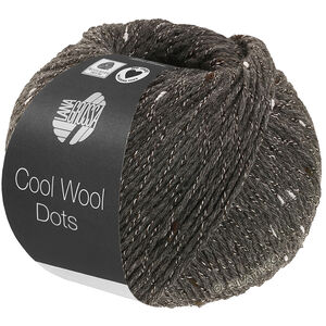 COOL WOOL Dots - von Lana Grossa | 10-Dunkelgrau