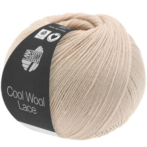COOL WOOL Lace - von Lana Grossa | 13-Hellbeige