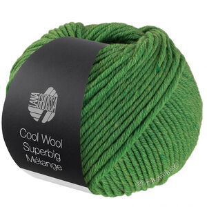 COOL WOOL Superbig Mélange - von Lana Grossa | 211-Grün meliert