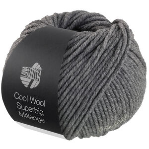 COOL WOOL Superbig Mélange - von Lana Grossa | 217-Dunkelgrau meliert