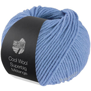 COOL WOOL Superbig Mélange - von Lana Grossa | 224-Himmelblau meliert