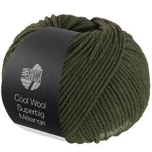 COOL WOOL Superbig Mélange - von Lana Grossa | 228-Lodengrün meliert