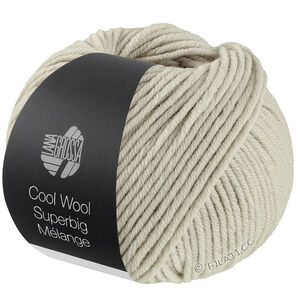 COOL WOOL Superbig Mélange - von Lana Grossa | 231-Hellgrau meliert