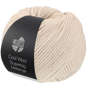 COOL WOOL Superbig Mélange - von Lana Grossa | 233-Grège meliert