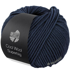 COOL WOOL Superbig - von Lana Grossa | 16-Ultramarinblau