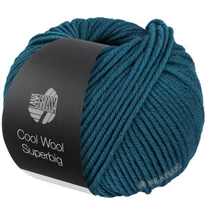 COOL WOOL Superbig - von Lana Grossa | 32-Blaupetrol