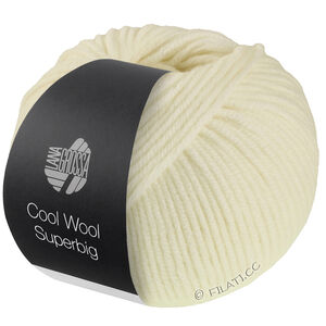 COOL WOOL Superbig - von Lana Grossa | 35-Eierschale