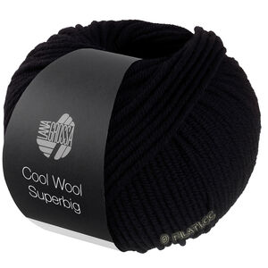 COOL WOOL Superbig - von Lana Grossa | 43-Schwarz