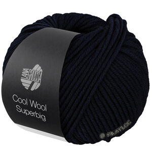 COOL WOOL Superbig - von Lana Grossa | 44-Nachtblau