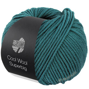 COOL WOOL Superbig - von Lana Grossa | 50-Petrolgrün