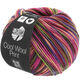 Lana Grossa COOL WOOL  Print | 749-Weinrot/Pink/Gelbgrün/Blauviolett/Lachs/Mokka