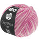 Lana Grossa COOL WOOL  Print | 842-Rosa/Fuchsia/Ecru