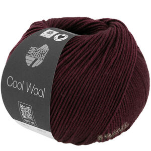 COOL WOOL Mélange (We Care) - von Lana Grossa | 1404-Schwarzrot meliert