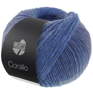 CORALLO 100g - von Lana Grossa | 06-Stahlblau/Graublau/Blau