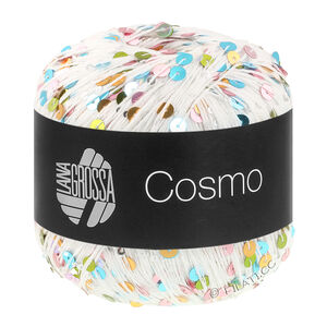 COSMO - von Lana Grossa | 38-Creme/Pailletten bunt