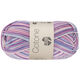 Lana Grossa COTONE Print/Spray/Mouliné | 354-Weiß/Rosa/Lila/Violett/Veilchenblau