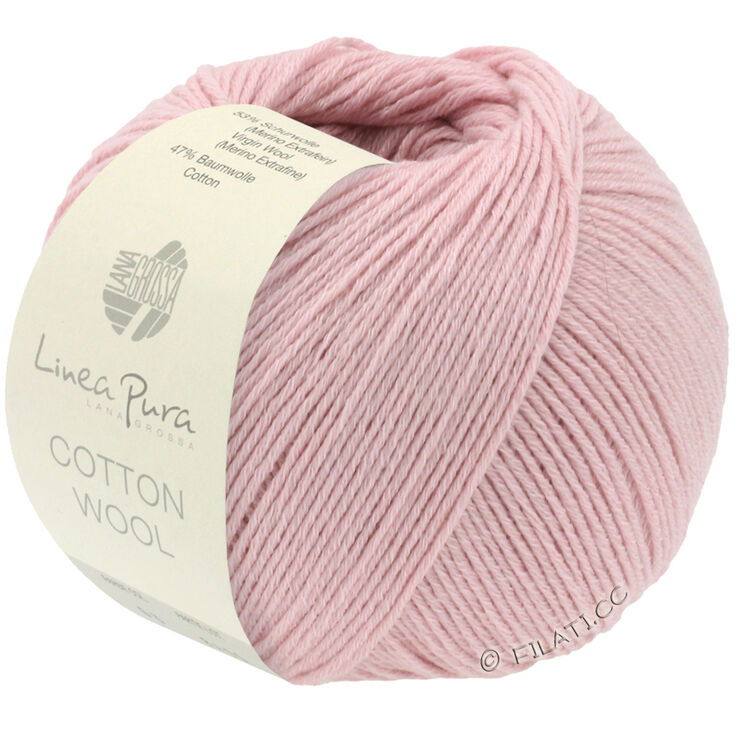 Lana Grossa COTTON WOOL (Linea Pura) | 01-Rosa