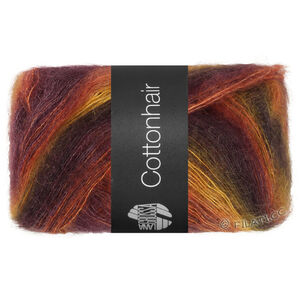COTTONHAIR - von Lana Grossa | 110-Gelb/Orange/Rost/Burgund/Dunkelbraun
