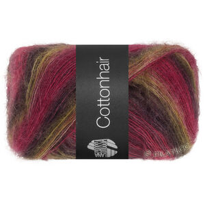 COTTONHAIR - von Lana Grossa | 111-Himbeer/Rotviolett/Rost/Graubeige/Schwarzbraun
