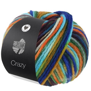 CRAZY - von Lana Grossa | 10-Türkis/Orange/Senf/Royal