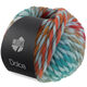 Lana Grossa DOLCE | 08-Mint/Rot/Hellpetrol/Rost